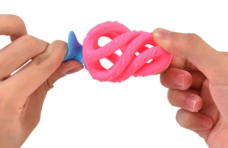soft silicone teething toy